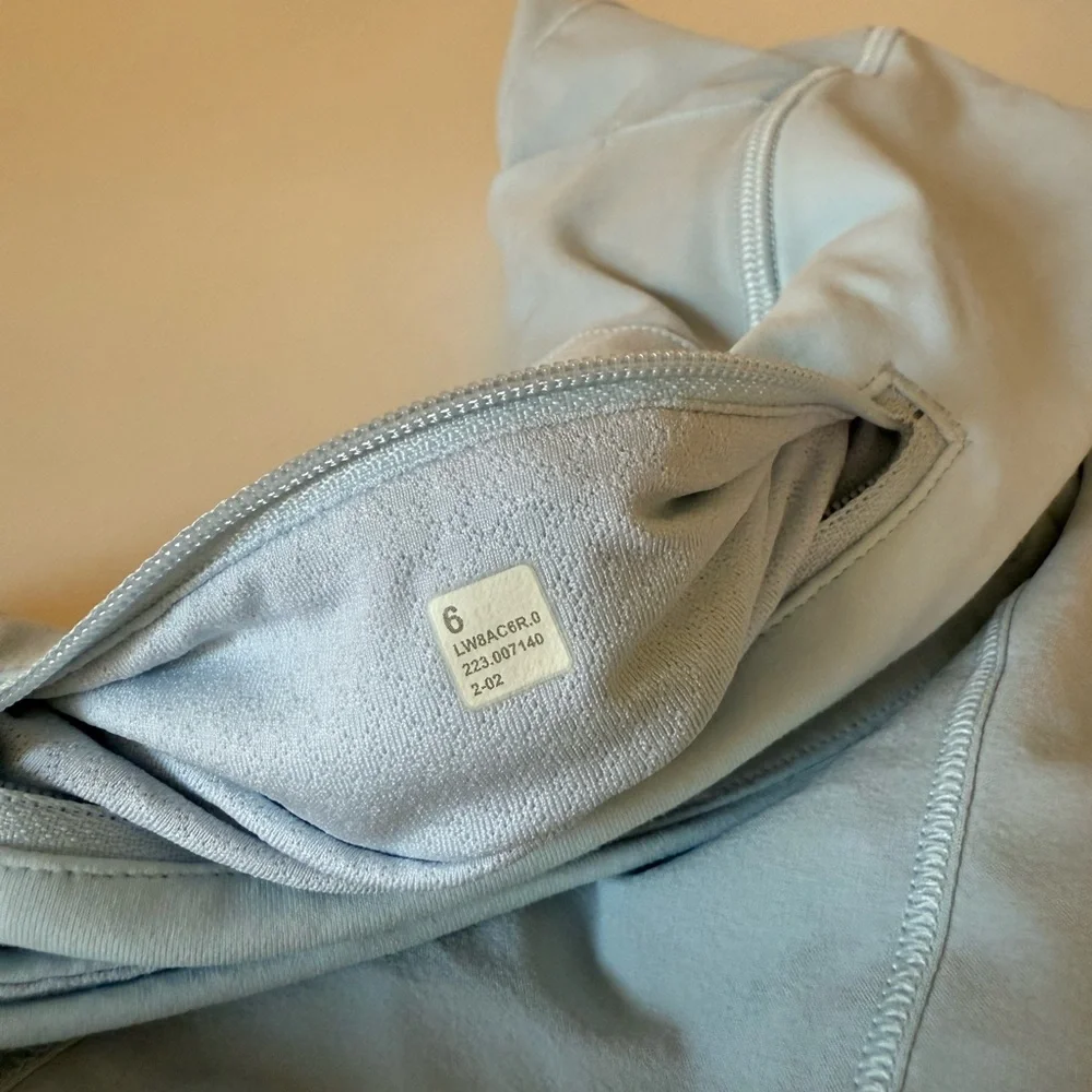 Lulu powder blue Pace Rival Mid-Rise Skirt - Picture 5 of 6